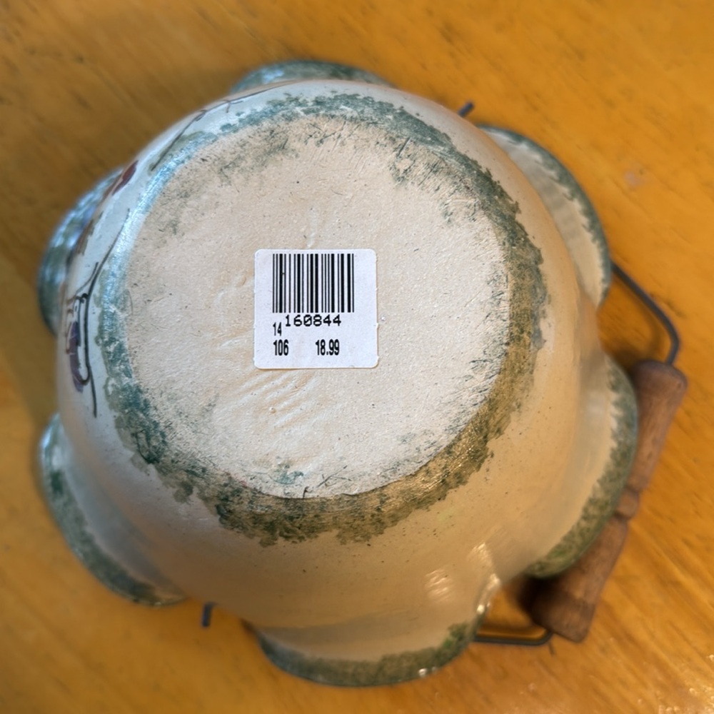 “Let it Snow” Snowman Bowl with Handle. New with tag - Picture 11 of 13